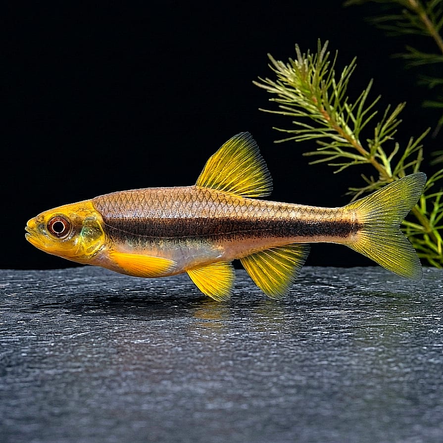 Weißflossenelritze – Notropis lutipinnis - Regenbogenelritze