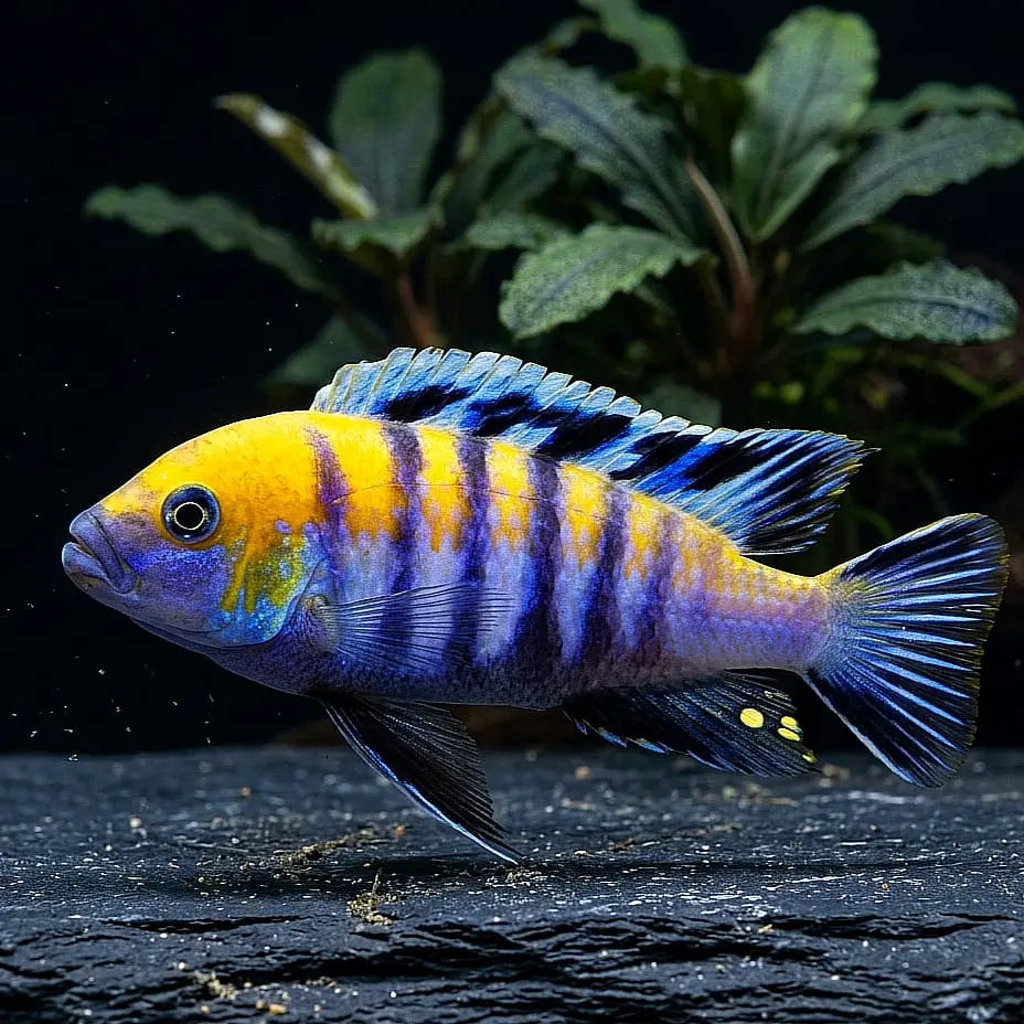 Cynotilapia afra "Cobue" – Orangestirn-Maulbrüter aus dem Malawisee AquaTimo