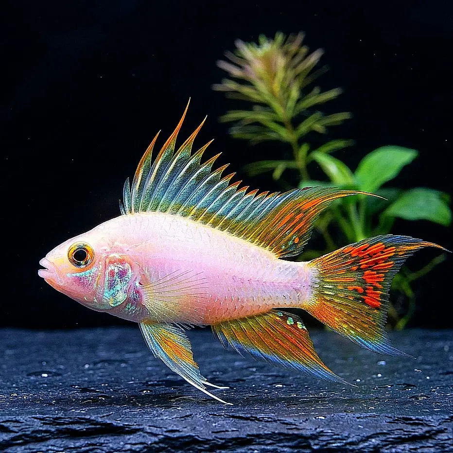 Apistogramma cacatuoides "Gold" 🐠✨ AquaTimo