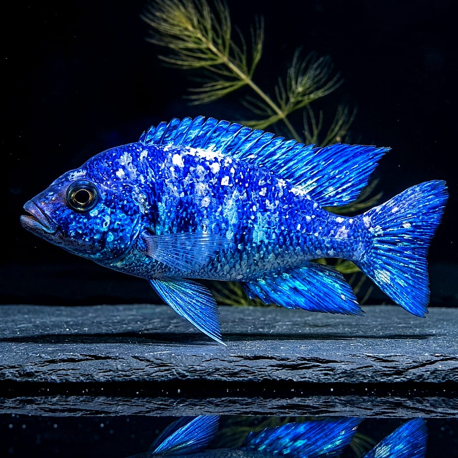 Placidochromis phenochilus "Tanzania" – Der Blaue Edelstein des Malawisees