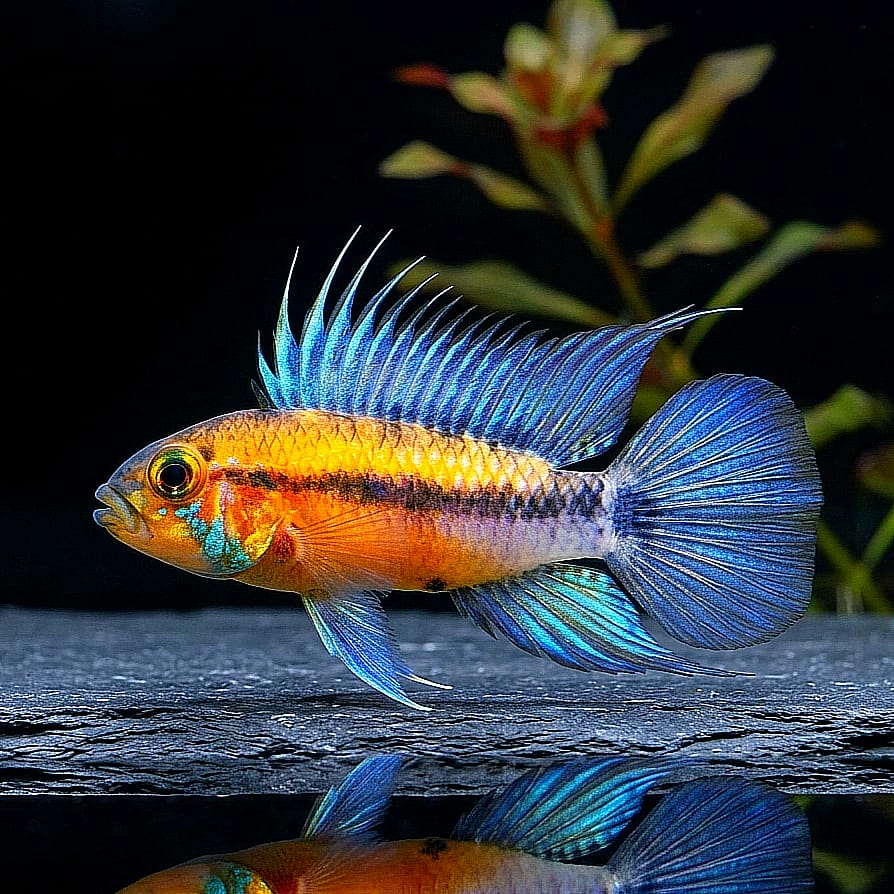 Apistogramma atahualpa – Der Gelbkehl-Zwergbuntbarsch mit Charakter