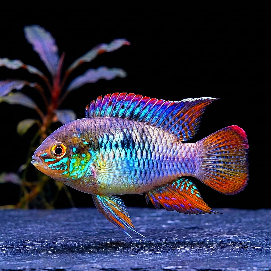 Laetacara curviceps – Der friedliche Zwergbuntbarsch mit Charakter