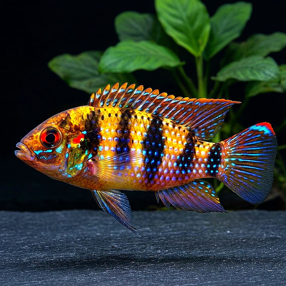 Afrikanischer Schmetterlingsbuntbarsch – Anomalochromis thoma