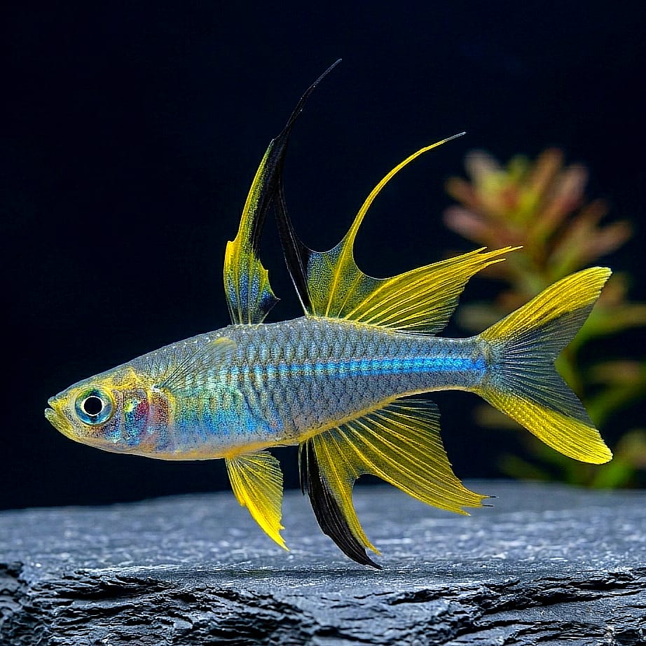 Celebes Sonnenstrahlfisch – Marosatherina ladigesi ☀️🐟