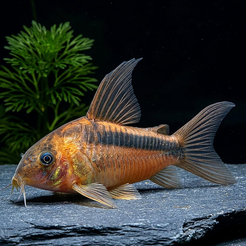 Rostpanzerwels – Osteogaster (Corydoras) rabauti 🐟🧡
