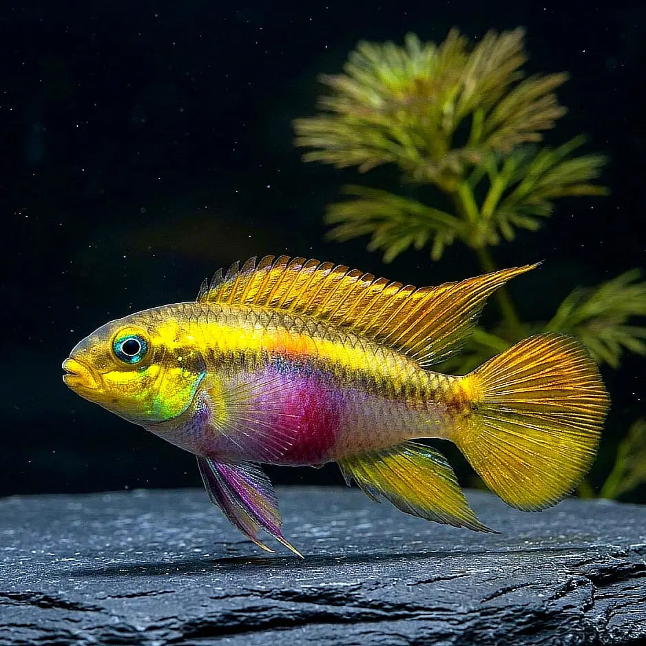 Smaragdbuntbarsch "Lobe" – Pelvicachromis taeniatus LOBE AquaTimo