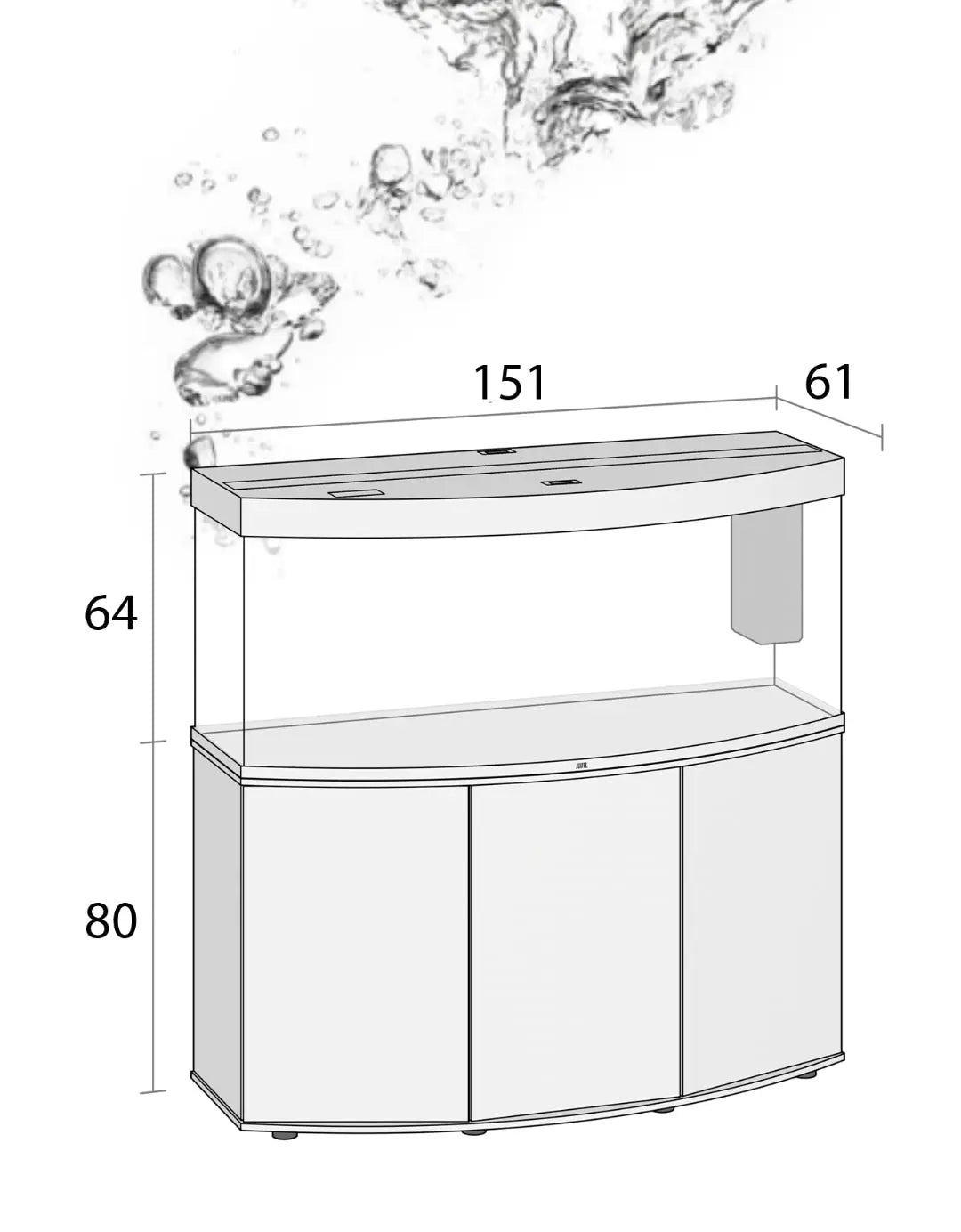 Juwel Vision 450 LED Aquarium (2021) – Das Premium 450 Liter Komplettset für Ihre Unterwasserwelt  - AS+ AquaTimo