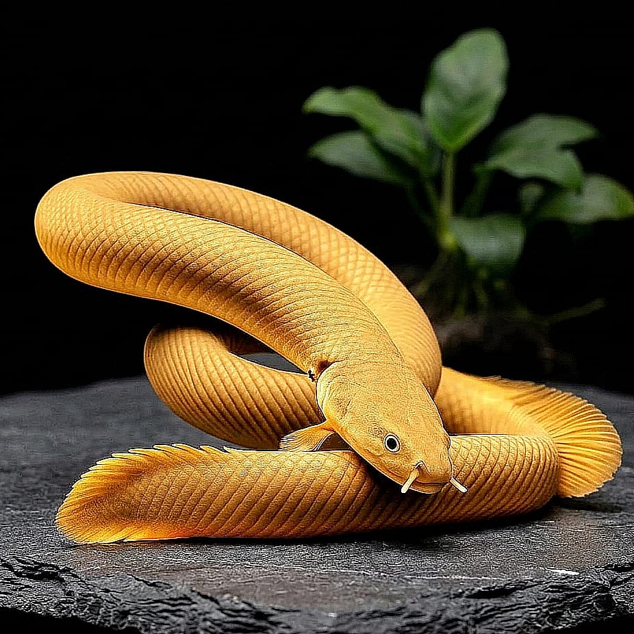 🐍 Flösselaal – Erpetoichthys calabaricus | Der Schlangenfisch für echte Aquaristik-Fans! aal