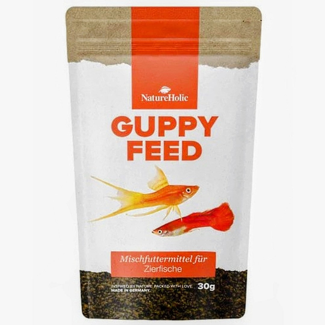 NatureHolic Guppyfeed: Dein Softgranulat (0,5 mm) Hauptfutter für brillante Guppys & kristallklares Wasser! 🐠