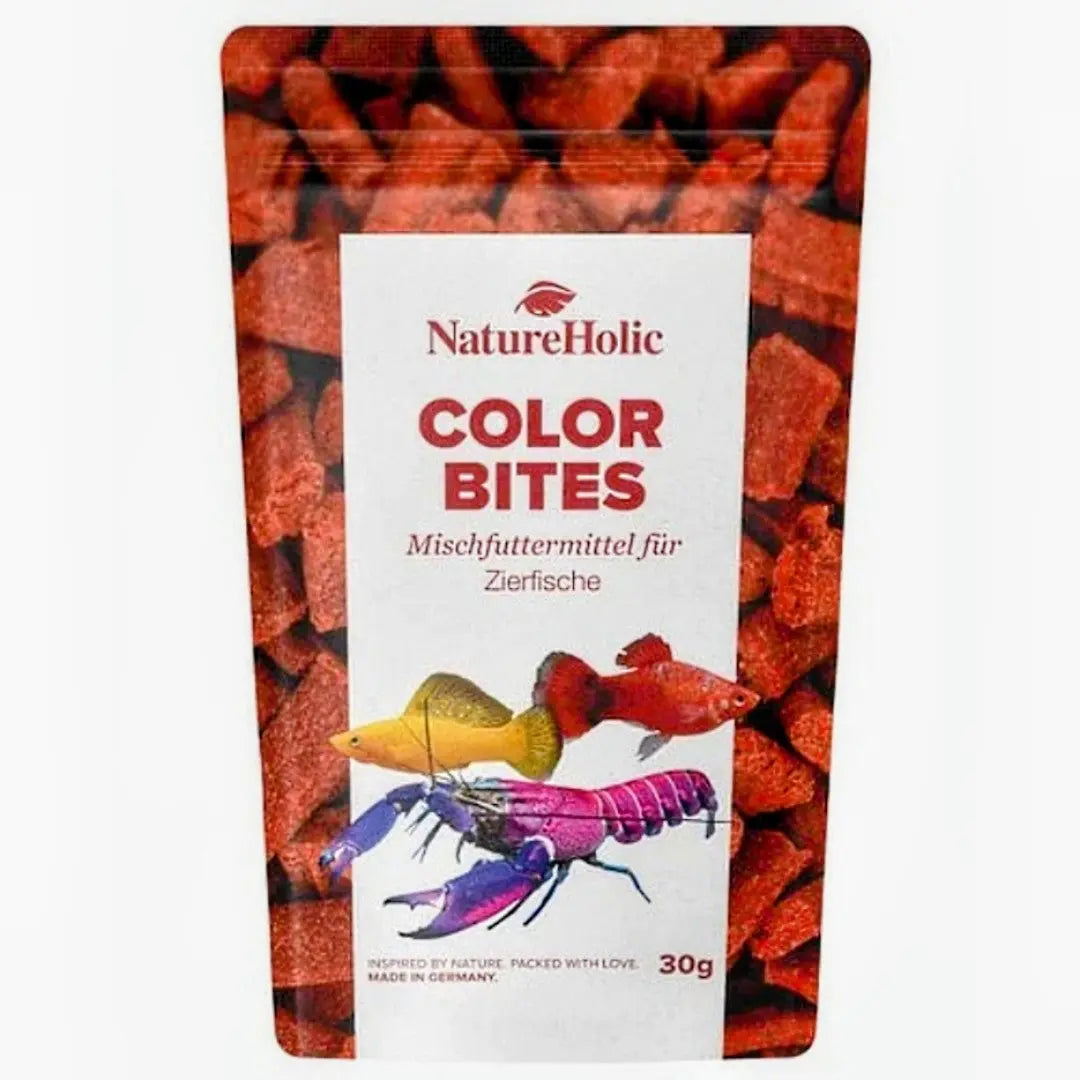NatureHolic Color Bites: Der ultimative Color-Booster für leuchtende Zierfische und Garnelen 🎨🌈 AquaTimo