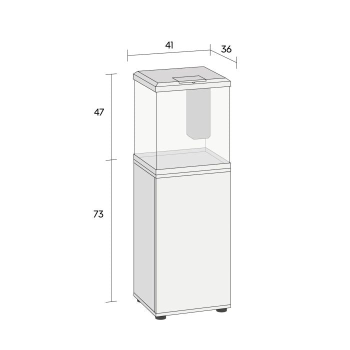 Vio Cube 54 SBX Aquarium inkl.  Unterschrank - AS+ AquaTimo