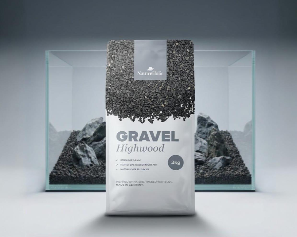 NatureHolic Naturkies Dark River – Dein Geheimnis für kontrastreiche Aquascapes AquaTimo