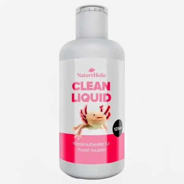 NatureHolic Axolotl Clean Liquid: Der 100% natürliche Wasseraufbereiter für dein Lotl Aquarium – Endlich sicher! 🛡️ AquaTimo