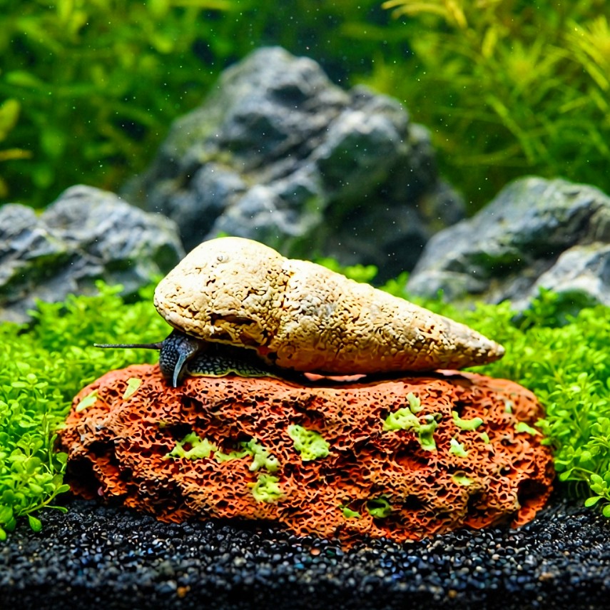 Tylomelania perfecta - Donnerkeil Schnecke
