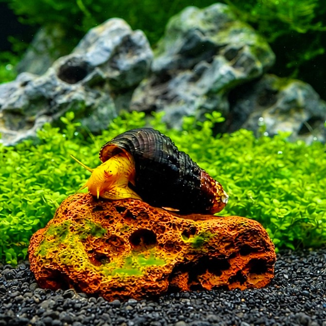 Tylomelania spec. „Mini Yellow“ - Yellow Mini Tylo