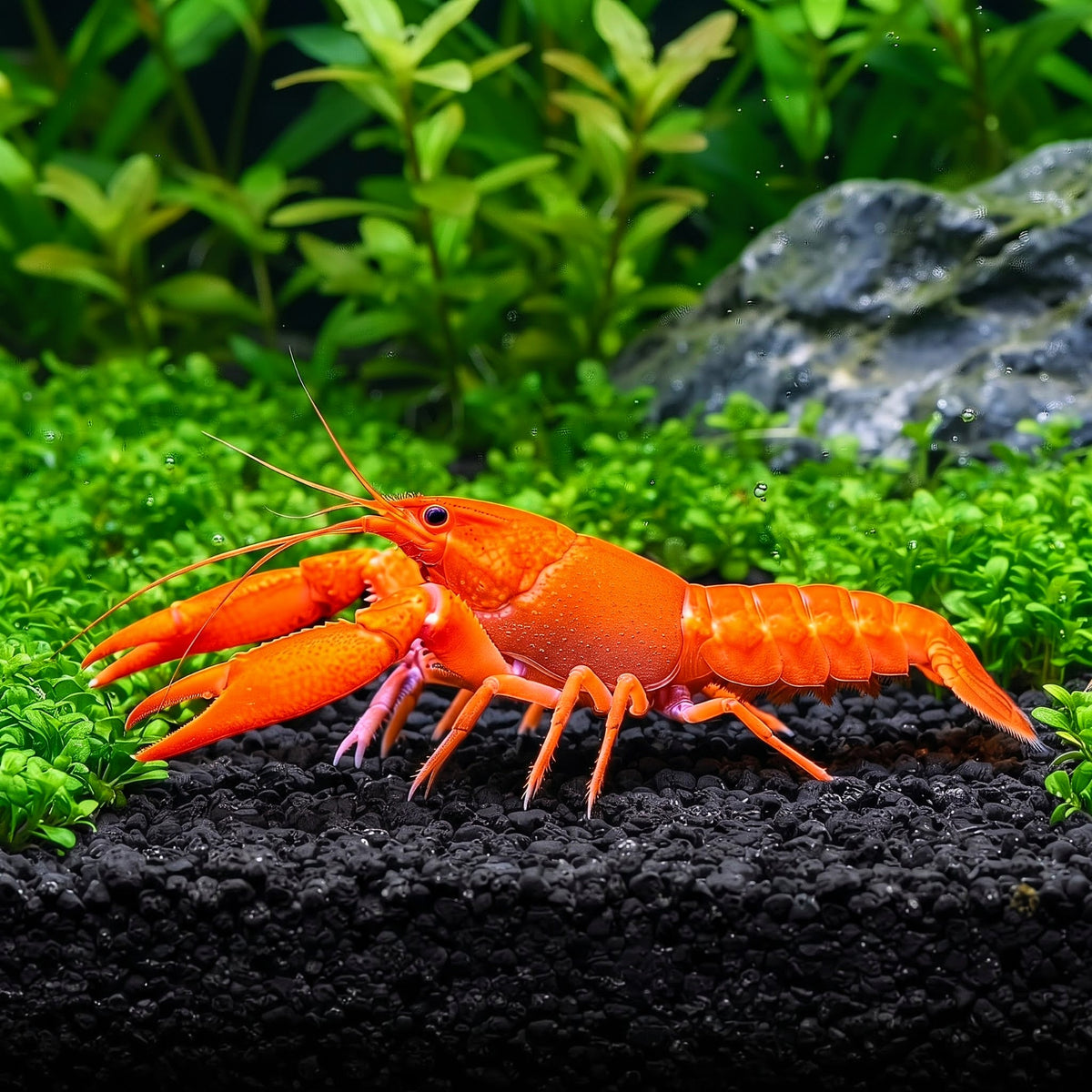Cherax snowden „Irianto Red“ 🦞❤️ Sonnenschein-Aprikosenkrebs