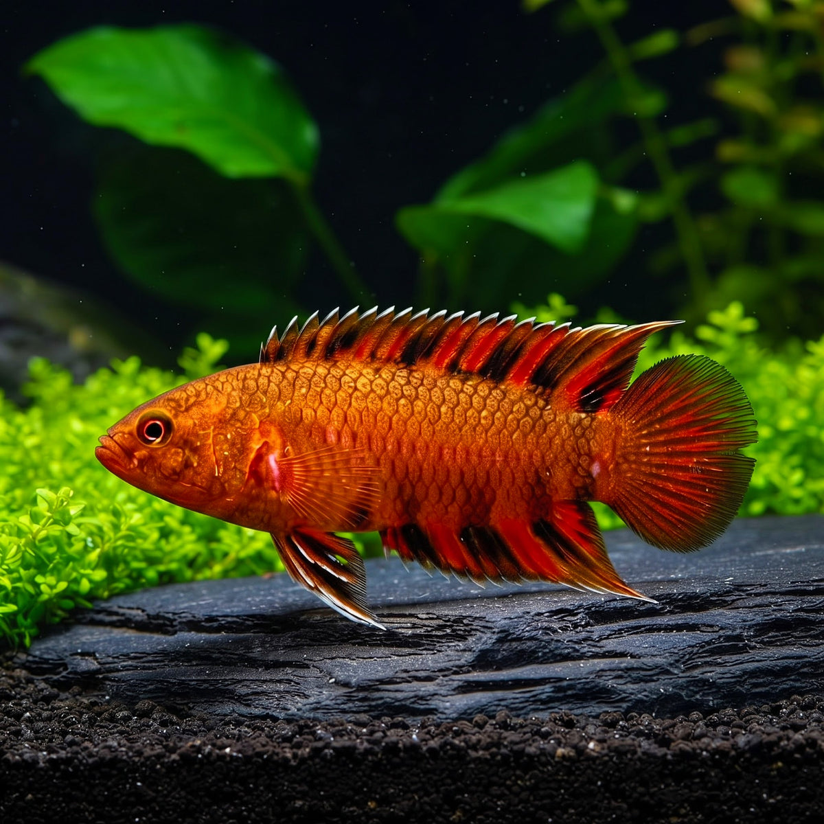 Orange-Buschfisch (Ctenopoma ansorgei / Microctenopoma ansorgii „Congo“)