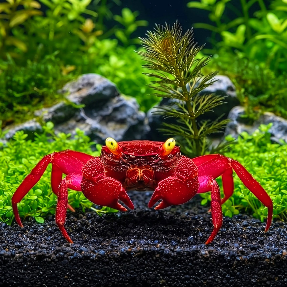 Vampirkrabbe „Darkred Yellow Eye“