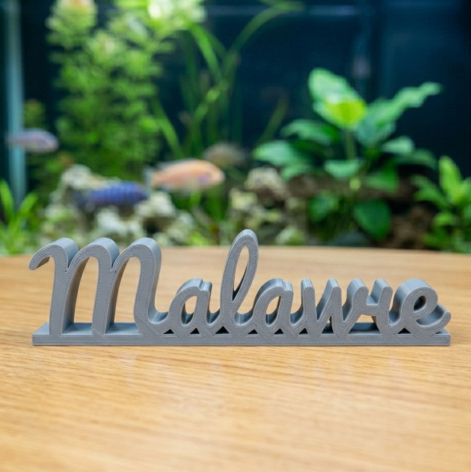 Exklusiver Malawie Dekoschriftzug - DS+