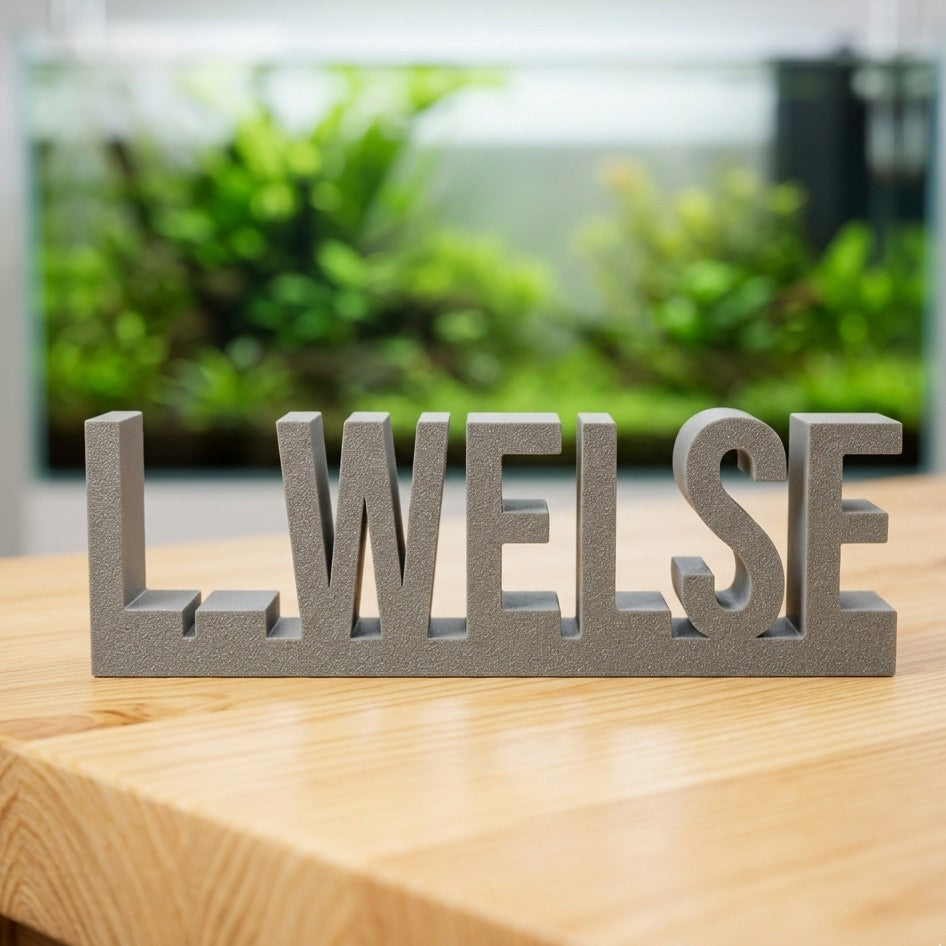 Deko-Schriftzug "L-Welse"  - DS+