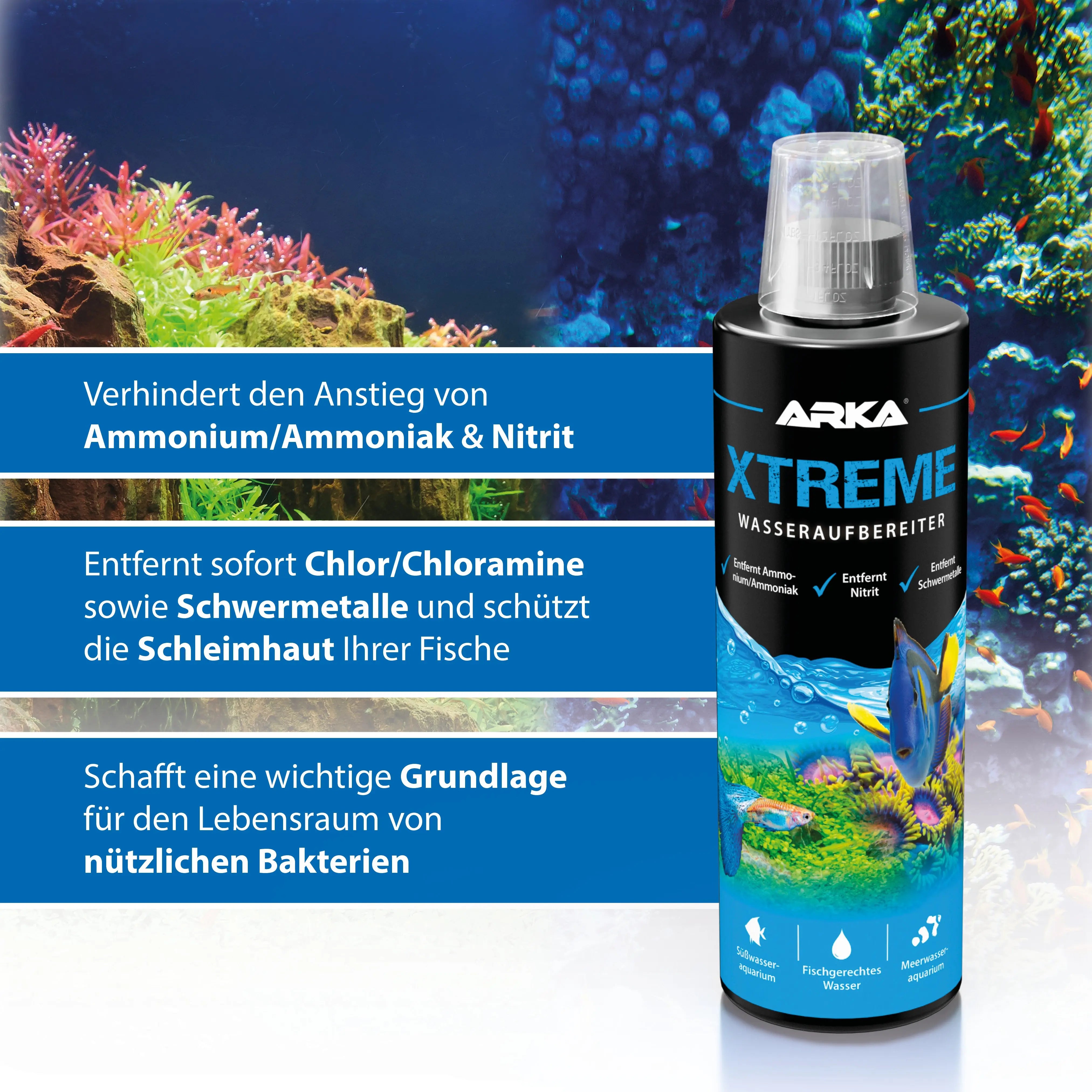 ARKA XTREME Wasseraufbereiter – Der unverzichtbare Schutzschild für Ihr Süßwasseraquarium! 🛡️ - AS+ AquaTimo