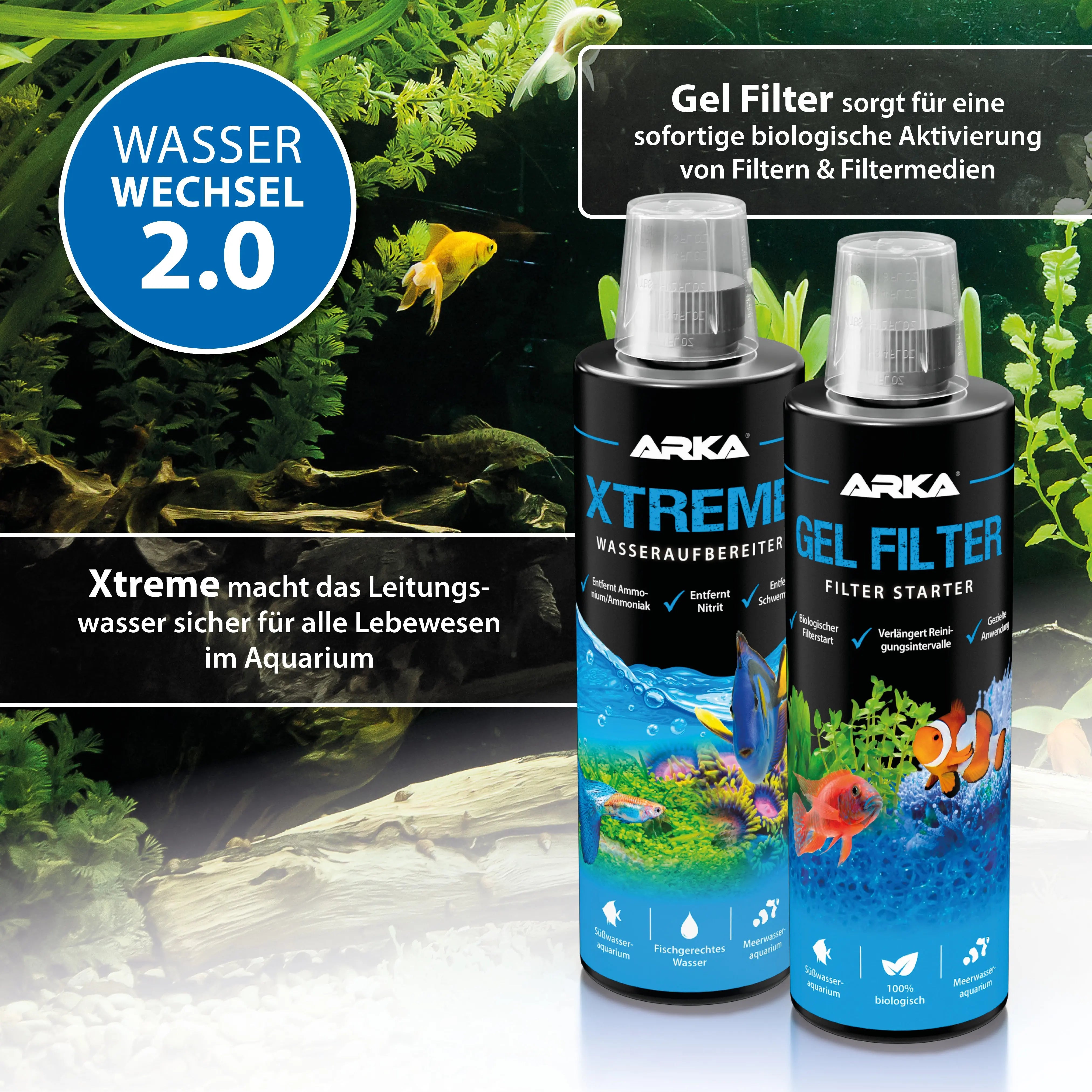 ARKA XTREME Wasseraufbereiter – Der unverzichtbare Schutzschild für Ihr Süßwasseraquarium! 🛡️ - AS+ AquaTimo