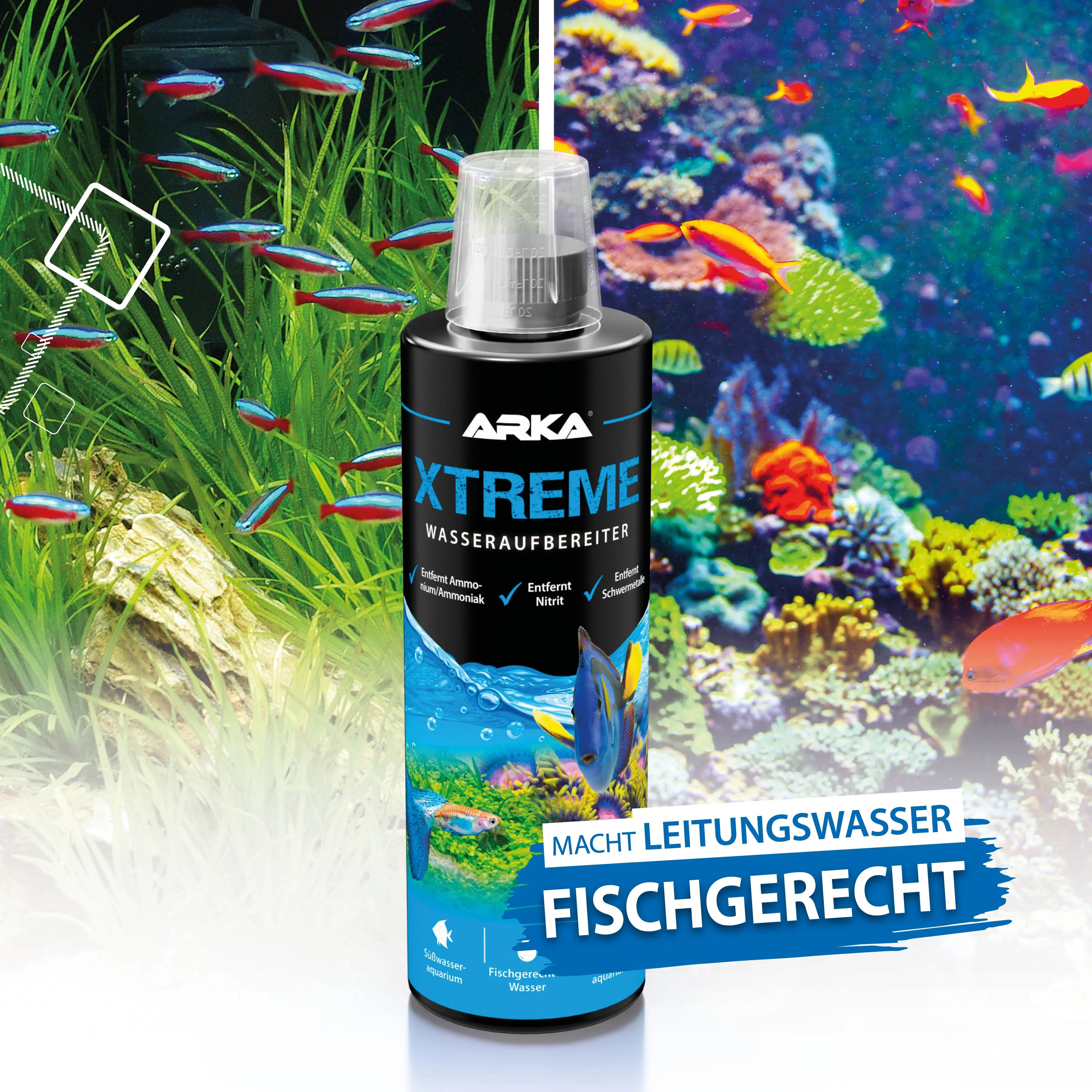 ARKA XTREME Wasseraufbereiter – Der unverzichtbare Schutzschild für Ihr Süßwasseraquarium! 🛡️ - AS+ AquaTimo
