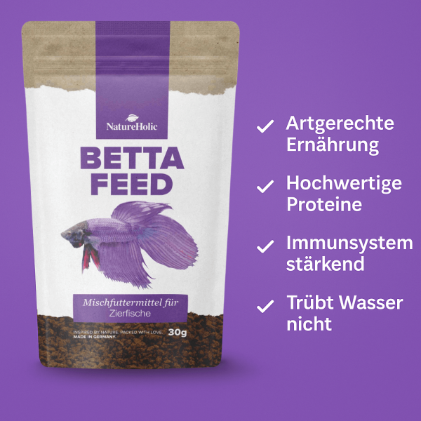 NatureHolic Kampffisch Futter Set