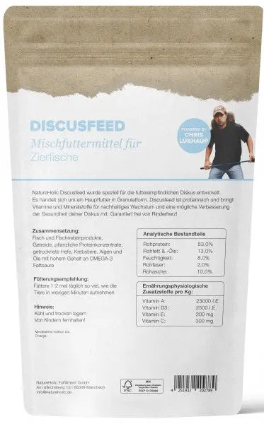 NatureHolic Discusfeed: Das Granulatfutter für futterempfindliche Diskus ohne Rinderherz! 🐠✨ AquaTimo