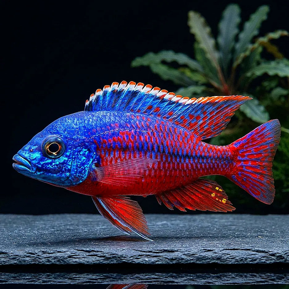 Protomelas taeniolatus "Boadzulu Red Empress" AquaTimo