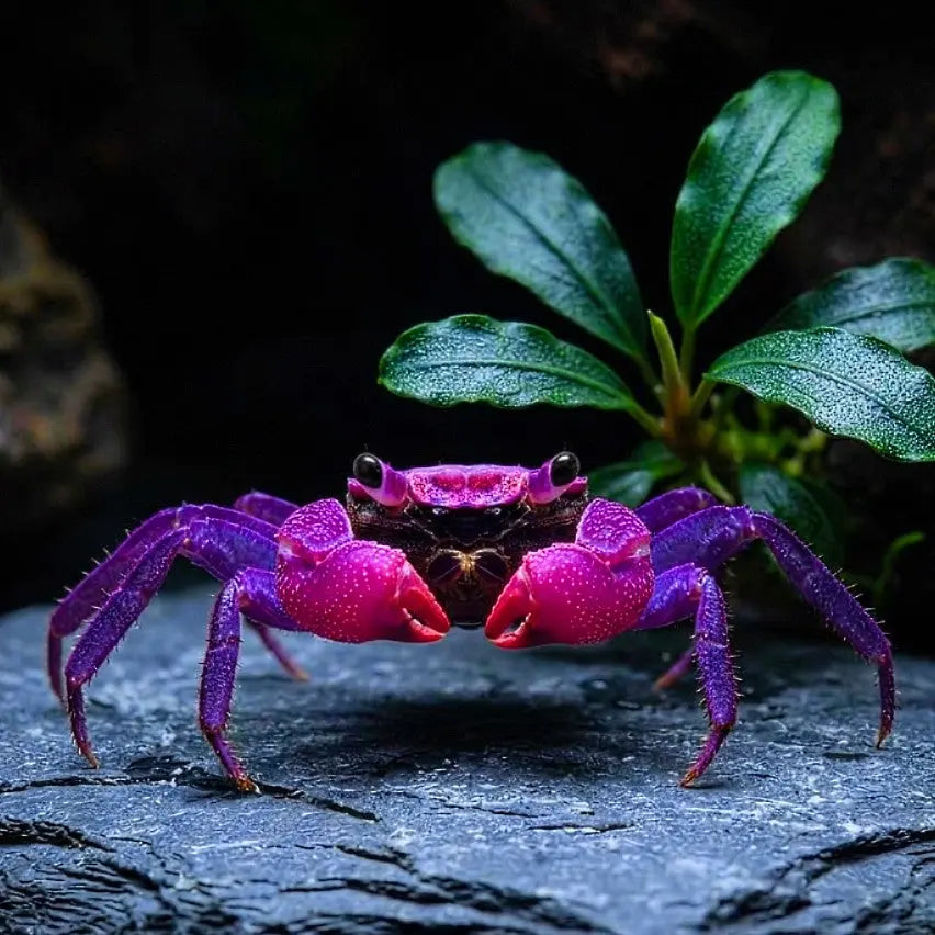 Vampirkrabbe 💜 „Vampir Ultra Purple Arm“ AquaTimo