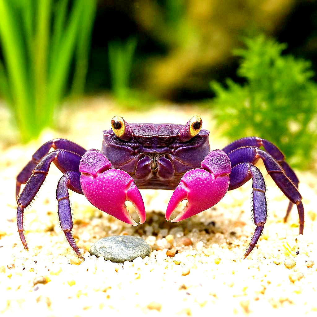 Vampirkrabbe "Vampir Ultra Purple Arm"