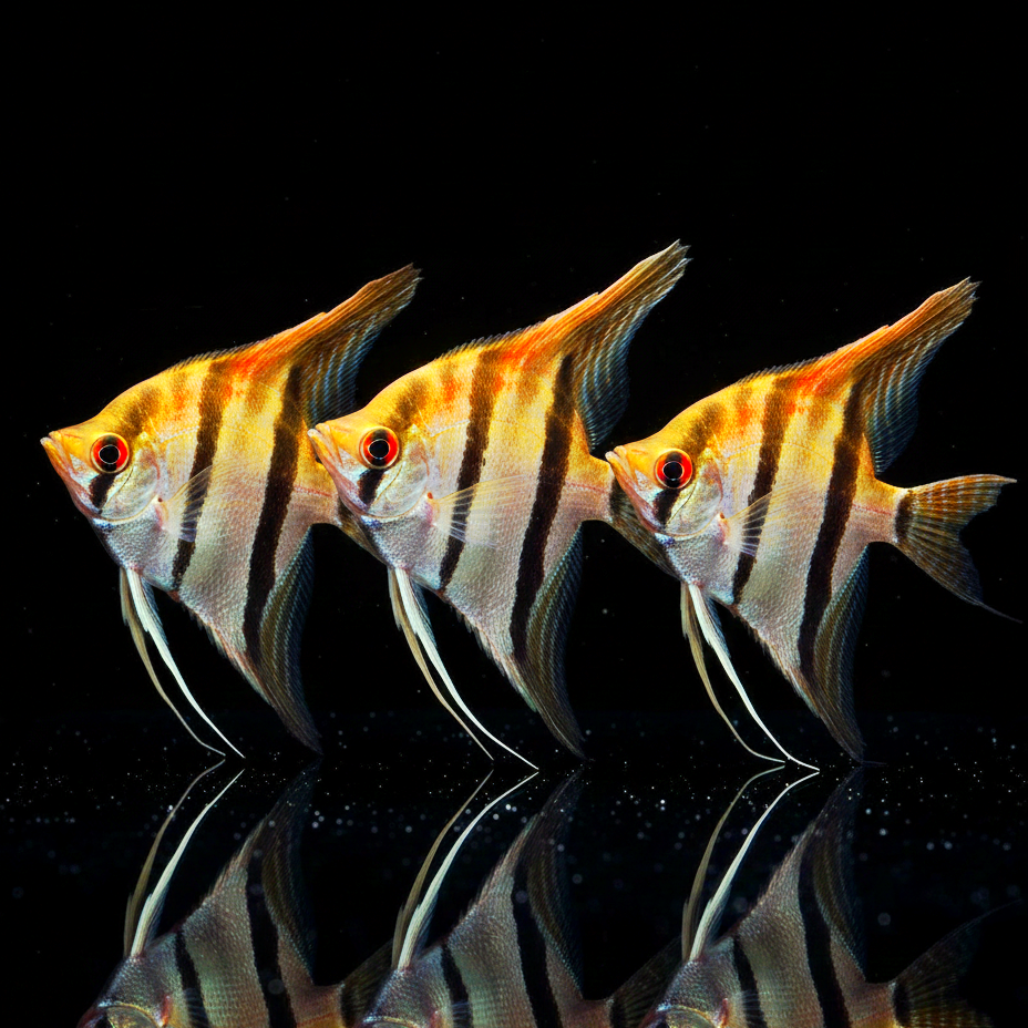 Skalar „Santa Isabel“  

Pterophyllum scalare SANTA ISABEL 🌿✨ ca 10-12 cm groß