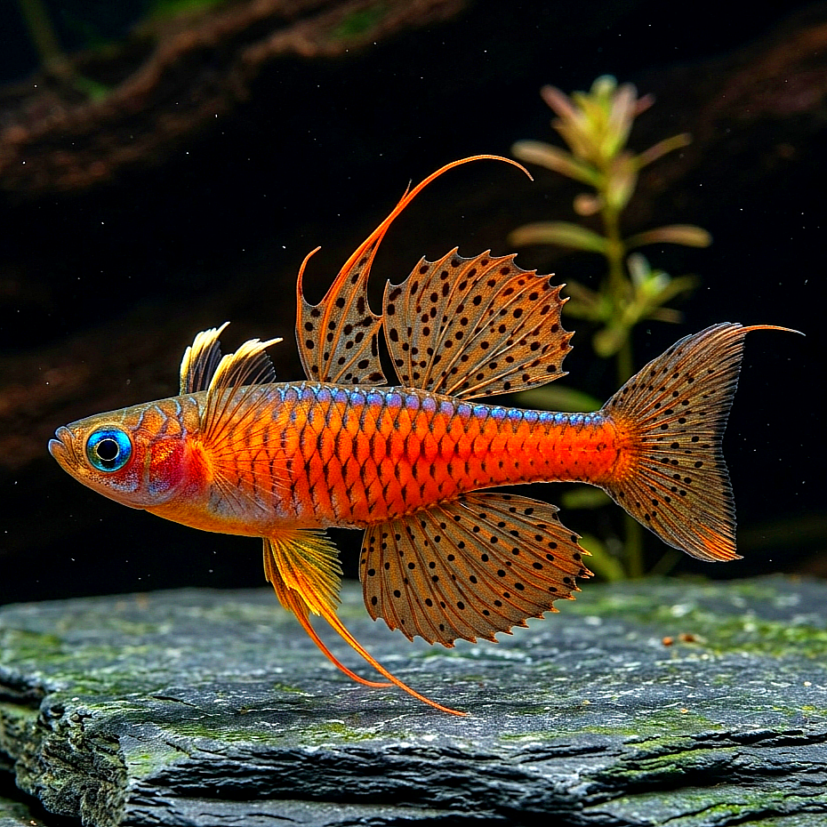 Paskas Blauauge - Pseudomugil paskai "Red Neon"