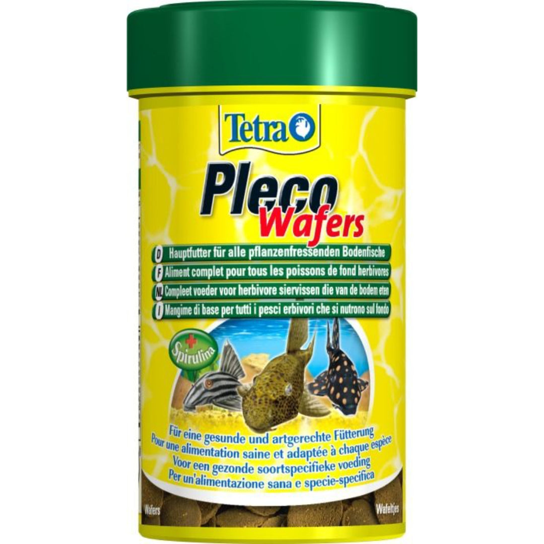 Tetra Pleco Veggie Wafers – Die perfekte Pflanzenpower für deine Saugwelse! - AS+