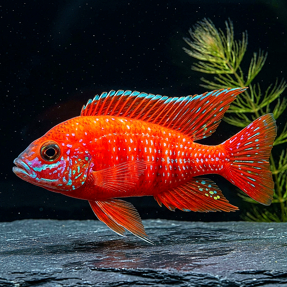 Aulonocara "Rubin Red" – Aulonocara spec.