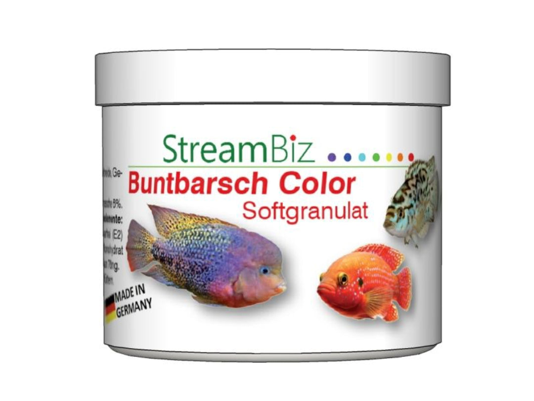 StreamBiz Buntbarsch Color Softgranulat 🐟🔥 - AS+