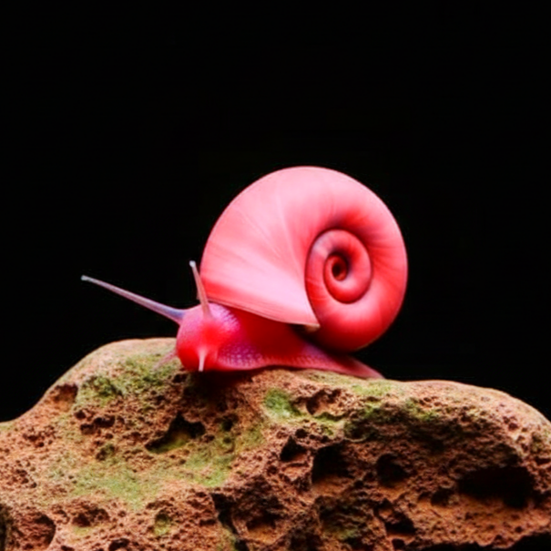 Posthorn Schnecke "Rosa"   - PHS