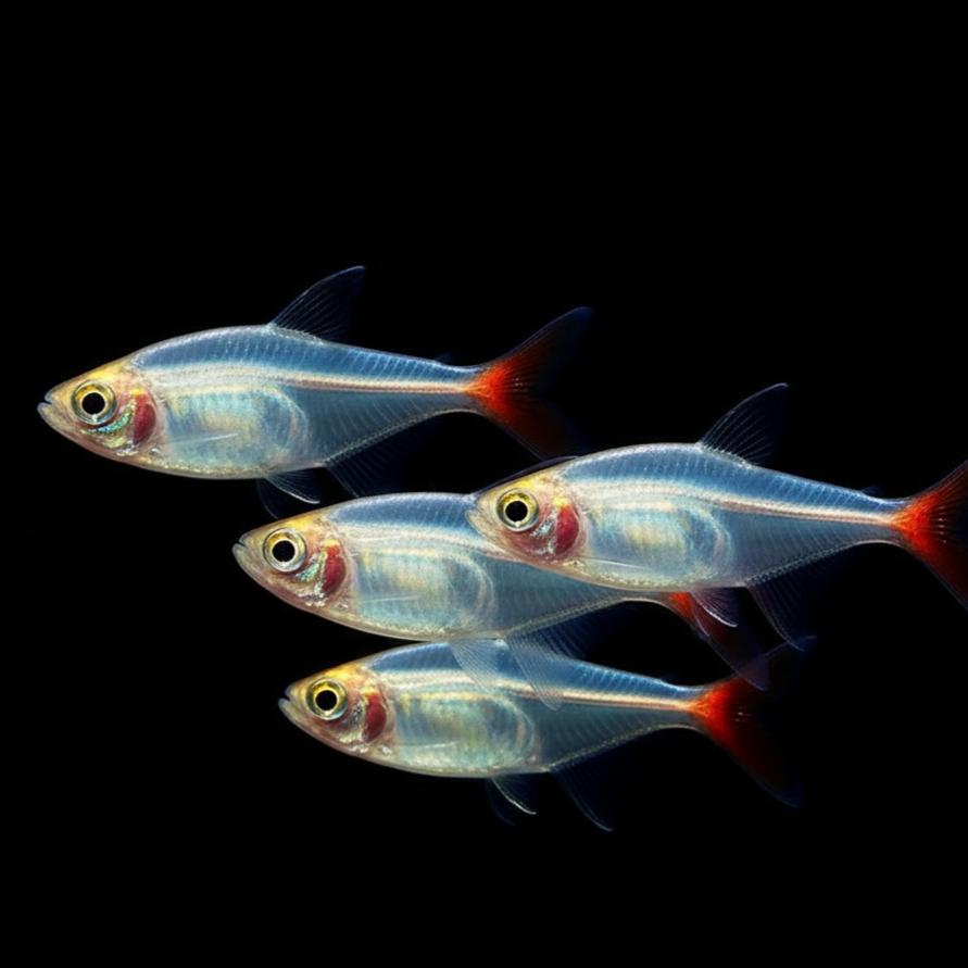 Prionobrama filigera – Glassalmler