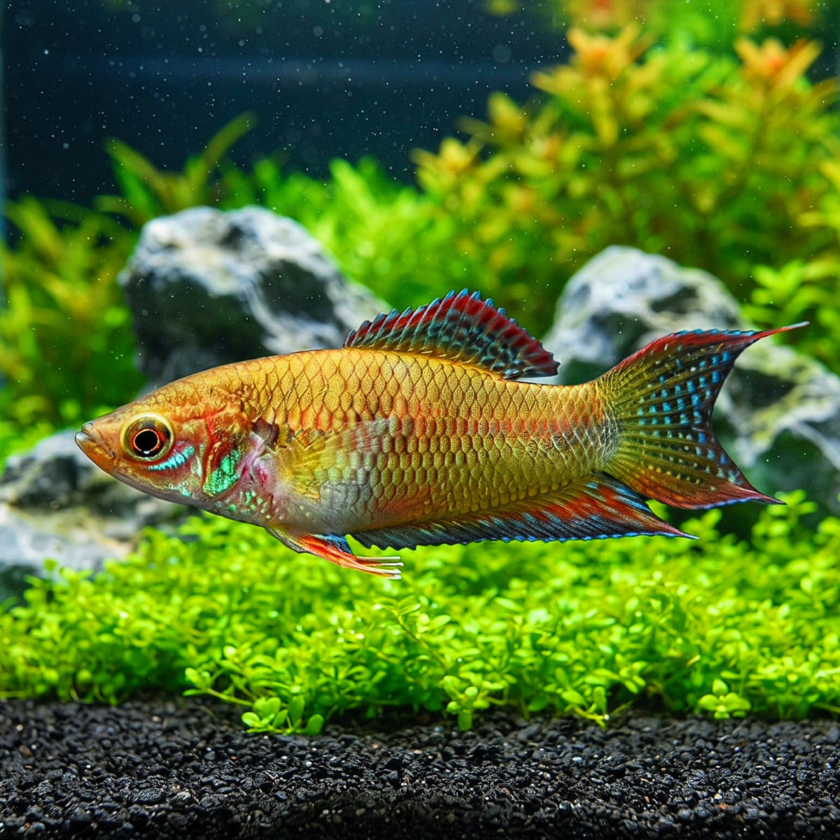 Macropodus opercularis (Paradiesfisch) Gurami