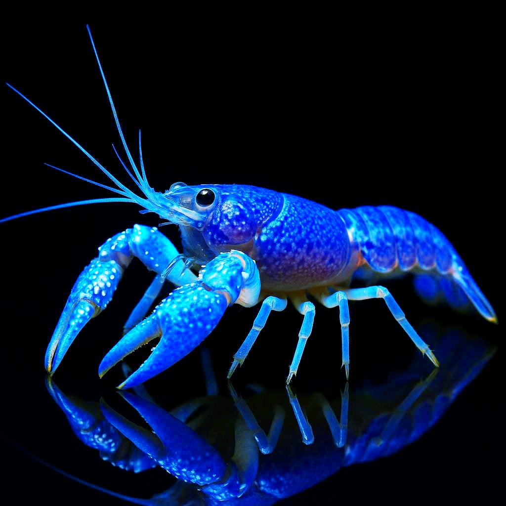 Procambarus alleni - Blauer Floridakrebs
