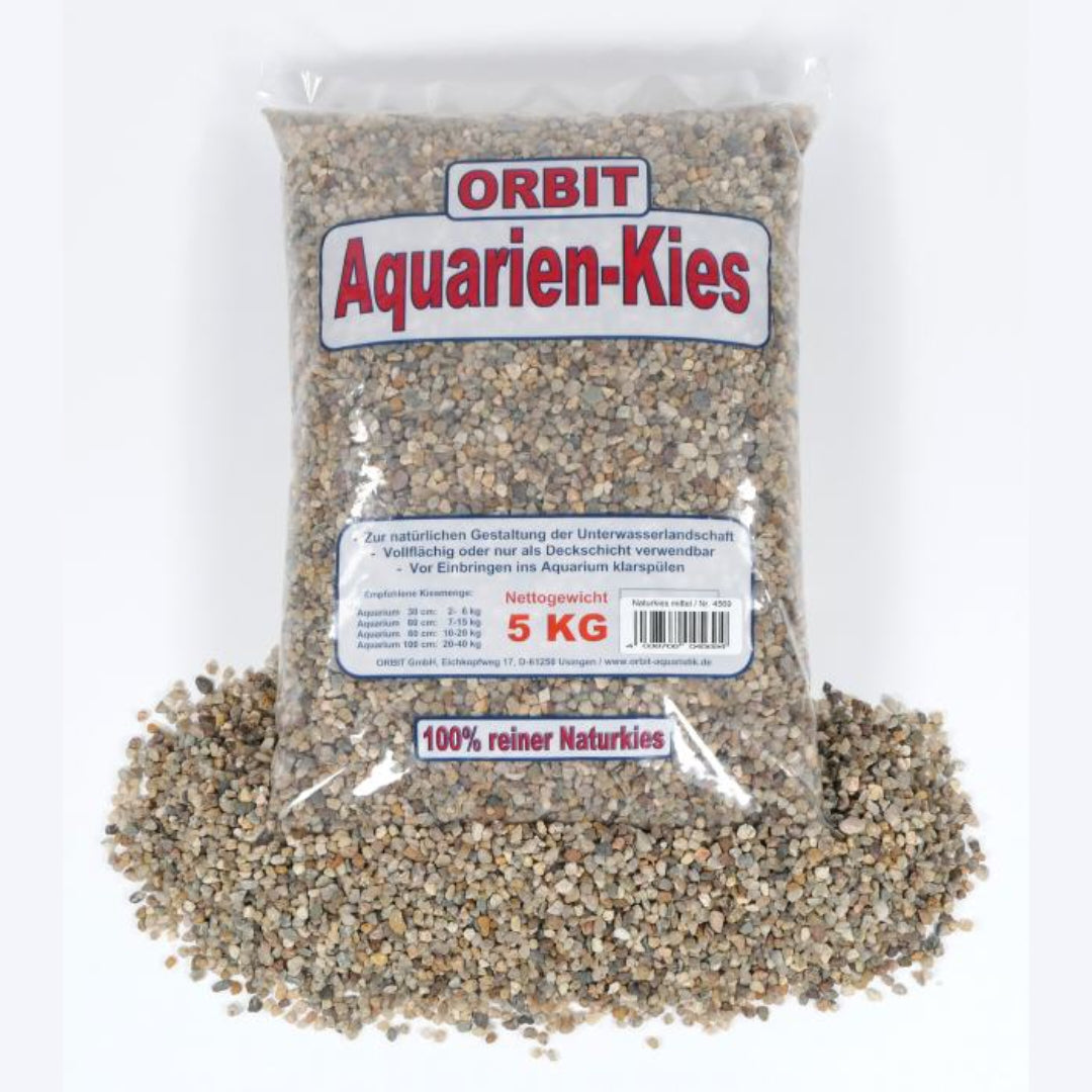 Naturkies mittel 3-5 mm - AS+