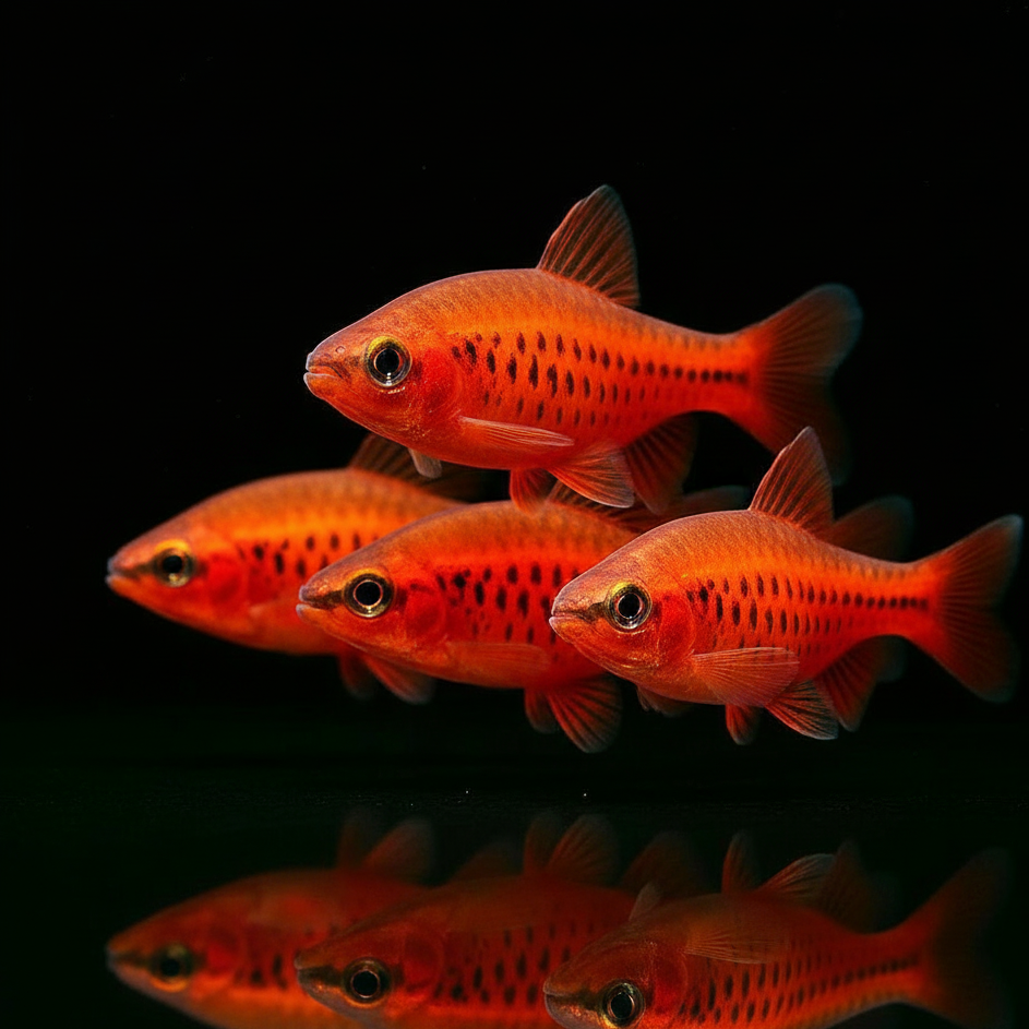 Bitterlingsbarbe – puntius (barbus) titteya 🐟❤️