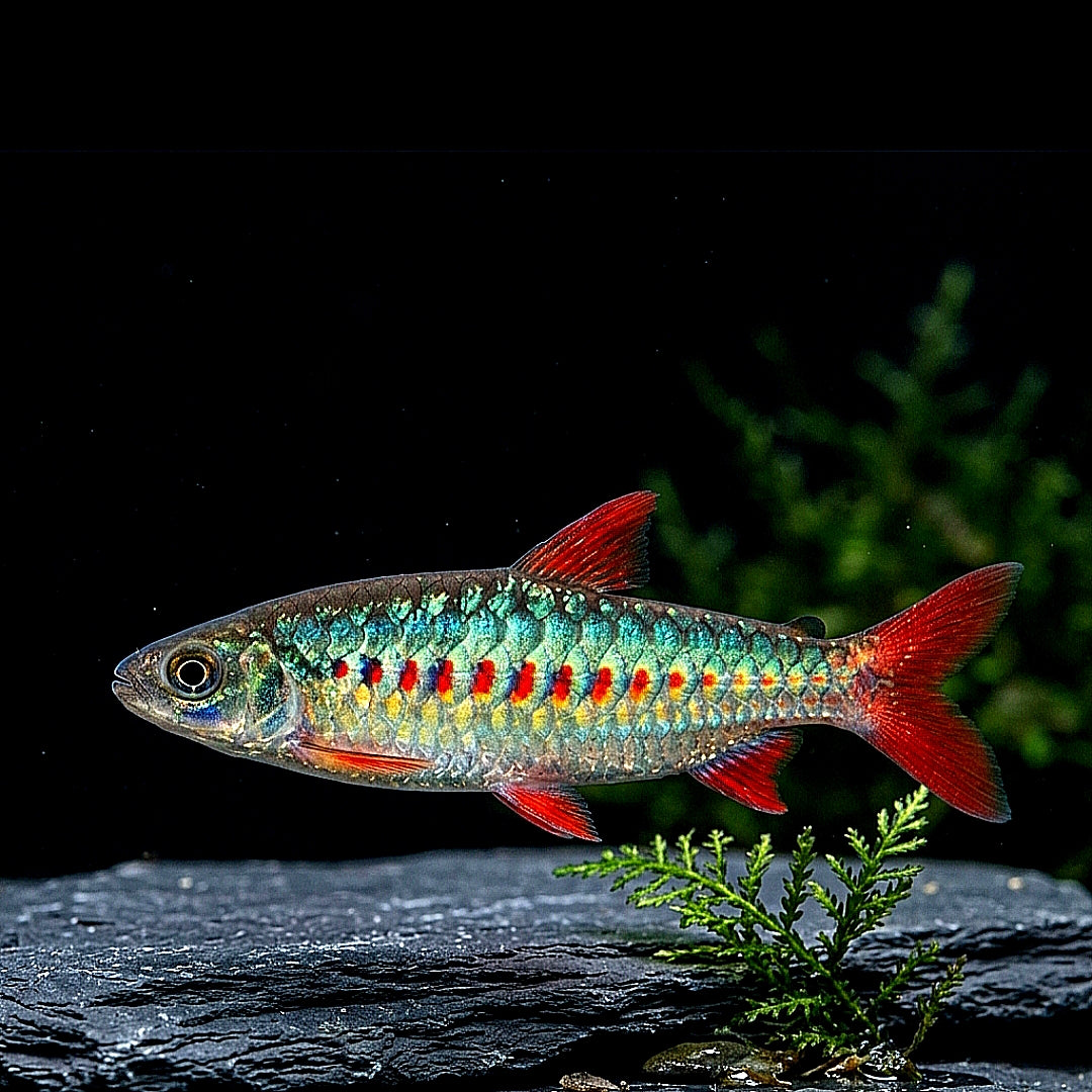 Rotflossen-Glanzsalmler – Chalceus erythrurus