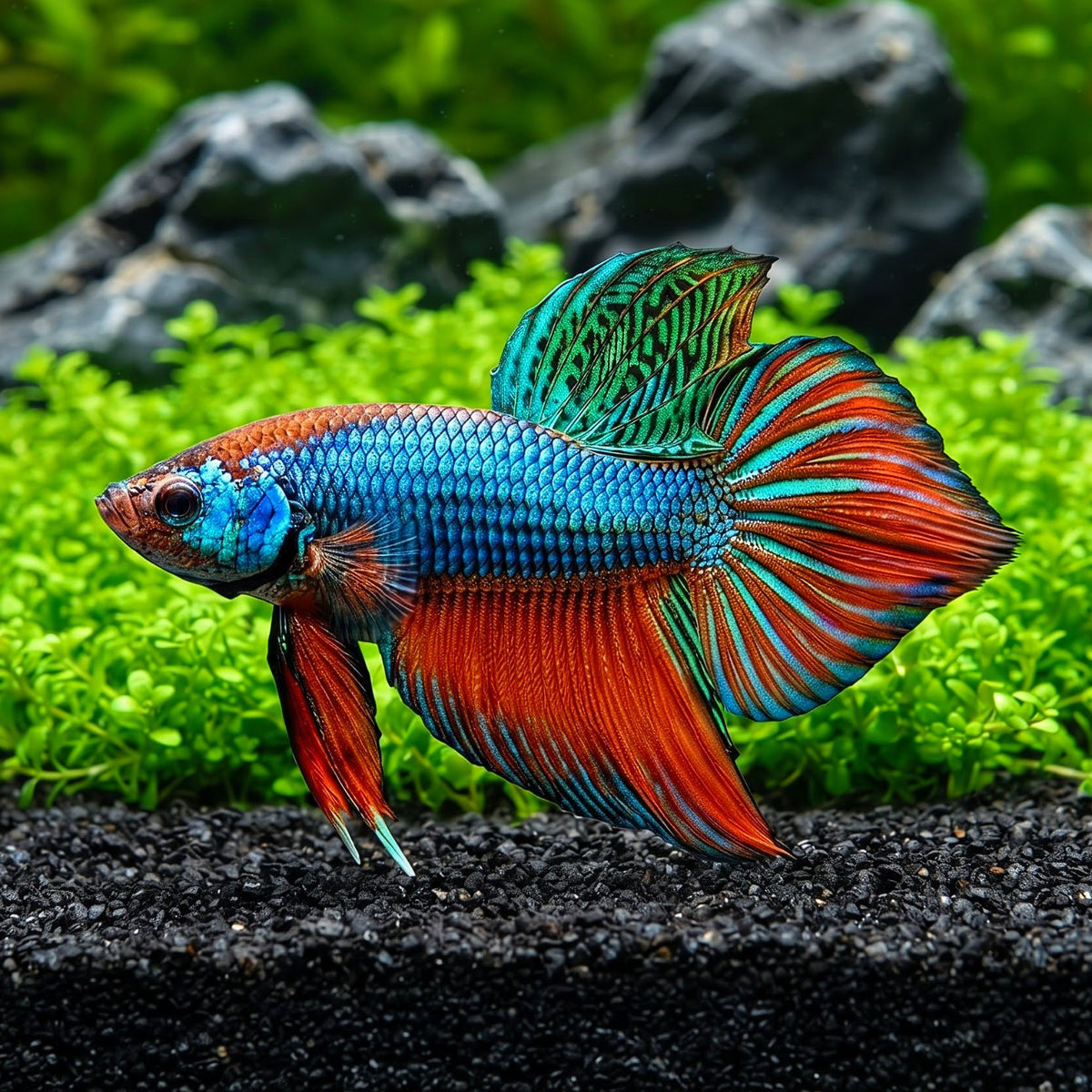 Smaragd-Kampffisch – Betta smaragdina 🐟💚