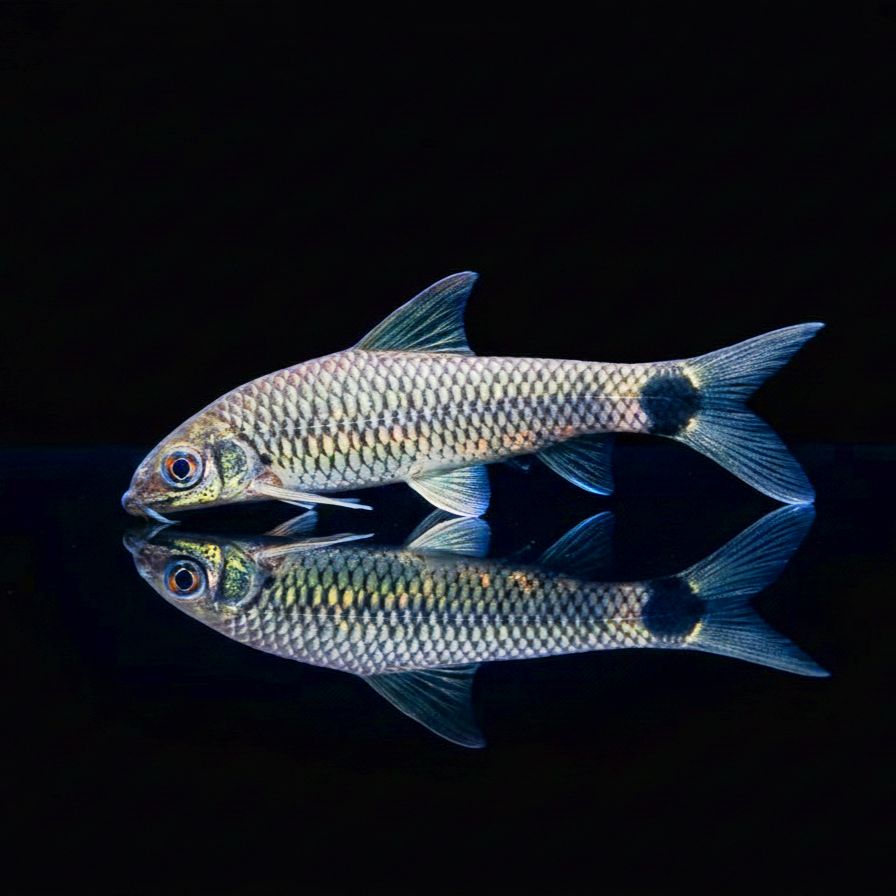 Netzpinselalgenfresser – Crossocheilus reticulatus