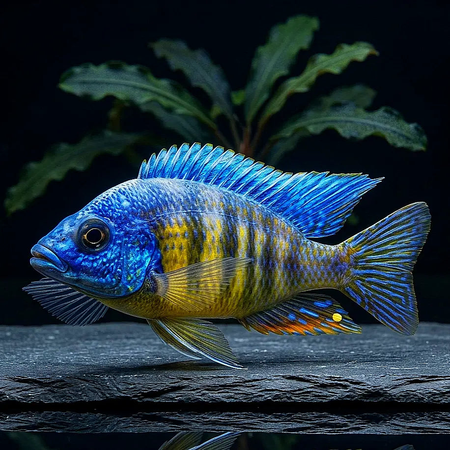 Protomelas steveni "Taiwan Reef" – Farbenprächtiger Juwel aus dem Malawisee AquaTimo