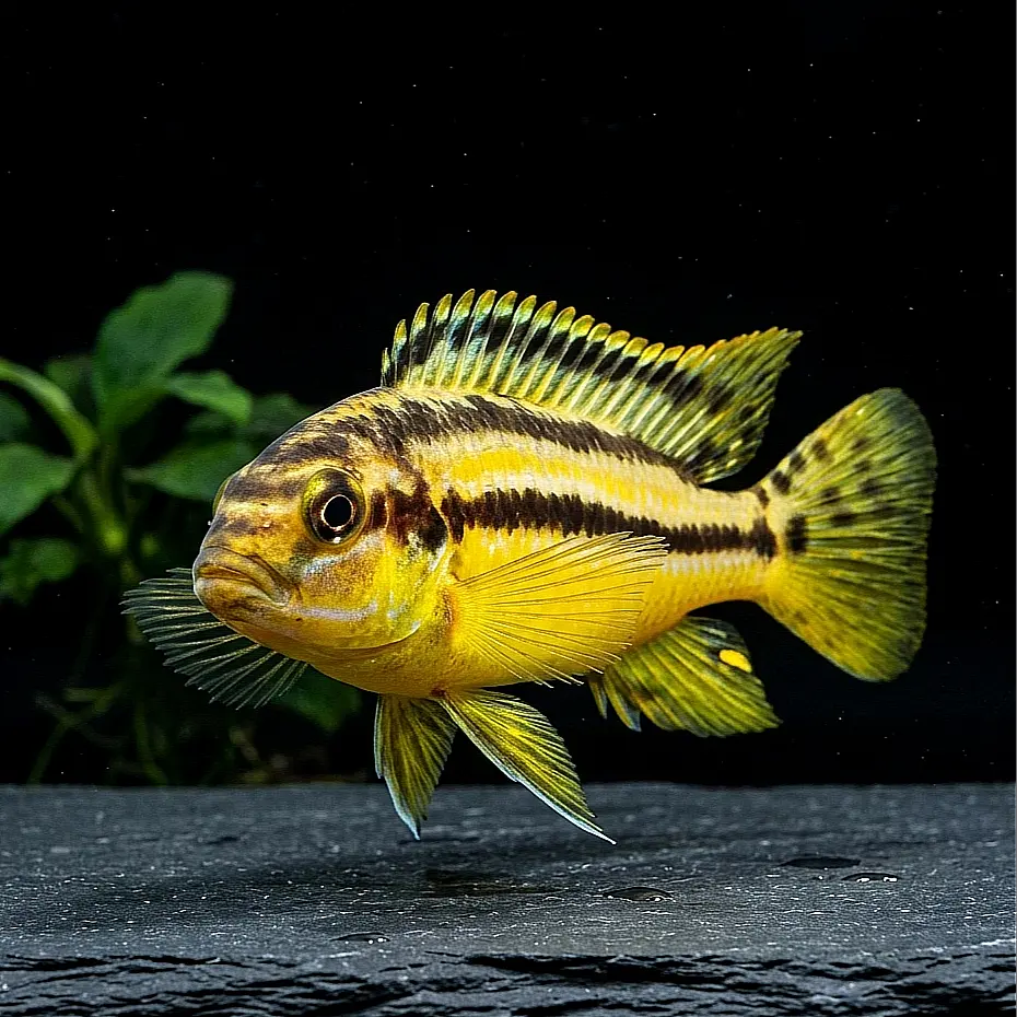 Melanochromis auratus – Türkisgoldbuntbarsch AquaTimo