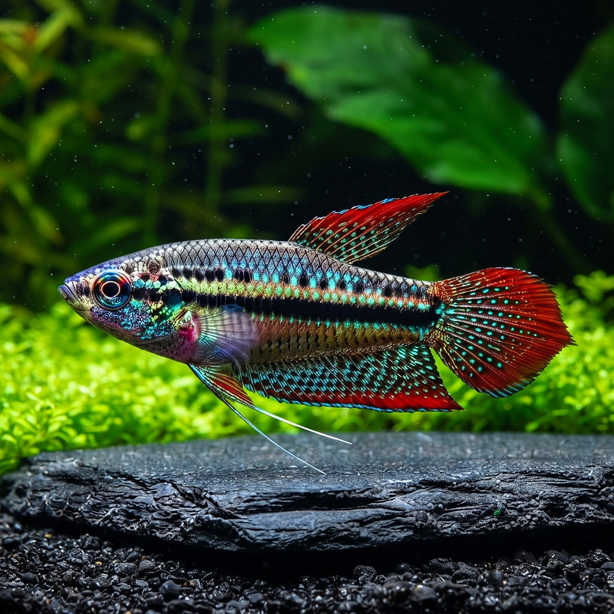 Trichopsis pumila - 💜(Knurrender Zwerggurami)