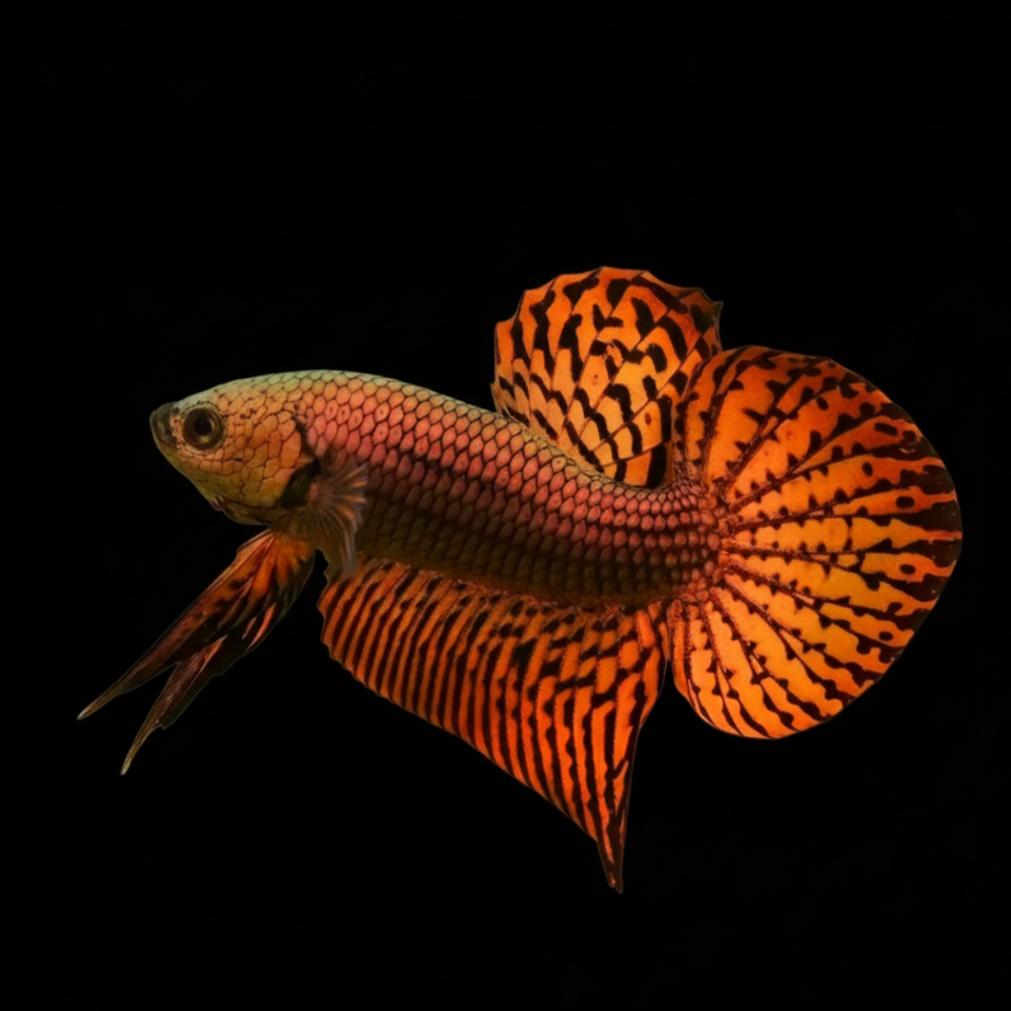 Betta splendens Kampffisch "Alien Red"